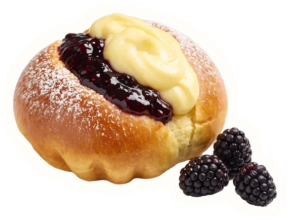 Blackberry bun