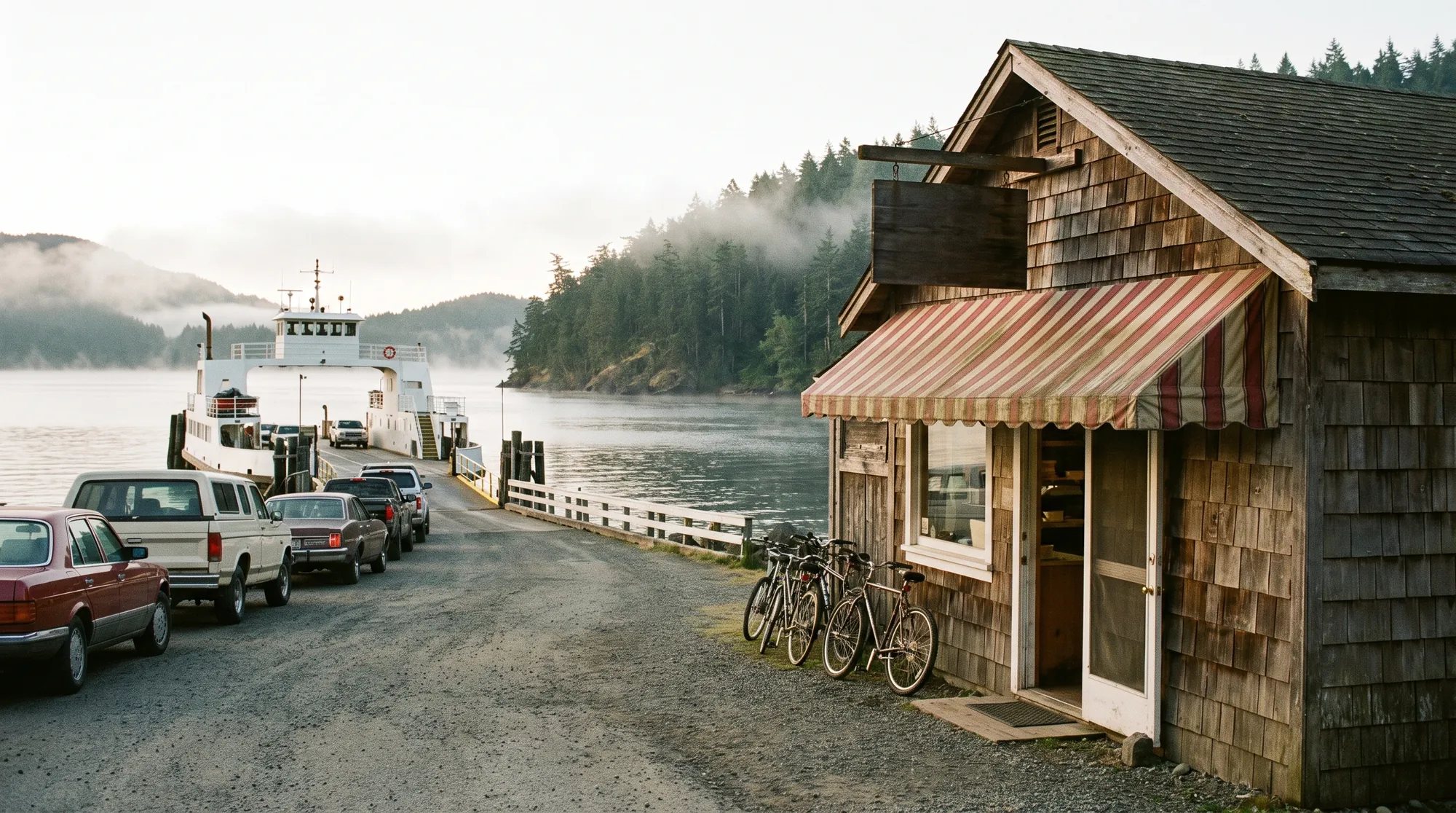 The bakery by the ferry dock
